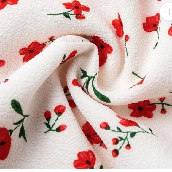 Princess Polly Floral Front Tie Romper Size 4 - Picture 8 of 12